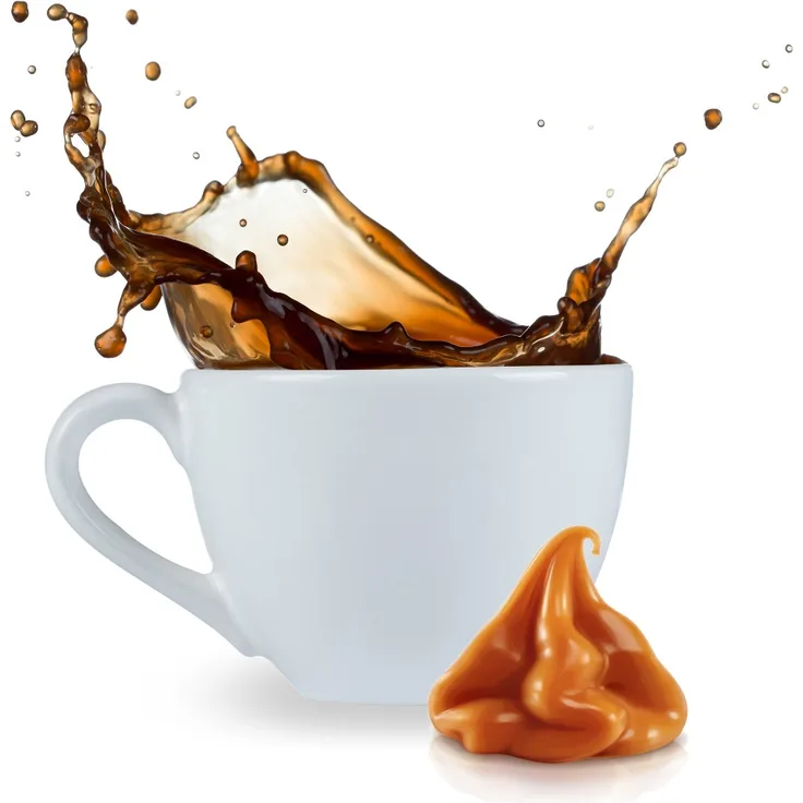 Kaffee mit Karamell Geschmack - Abpackung: 10 x 1 kg