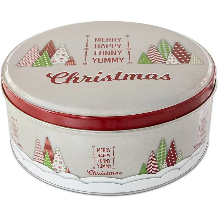 Städter Gebäckdose Yummy Christmas Rund Keksdose Plätzchendose 22 cm