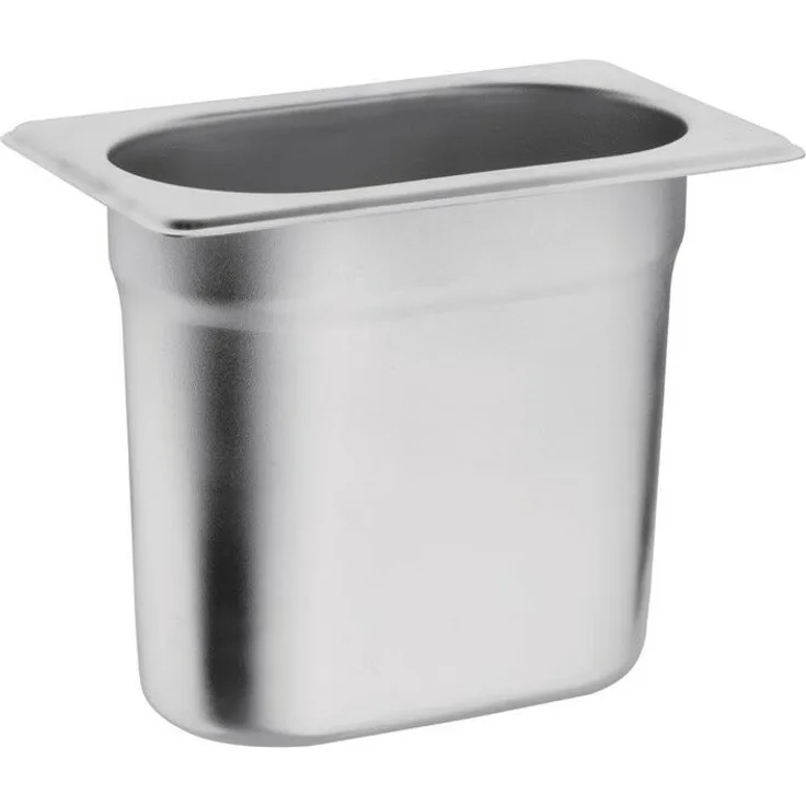 Vogue GN-Behälter Edelstahl 15cm GN1-9, 1L