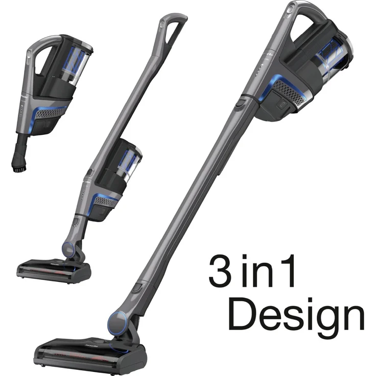 Miele Triflex HX1 Facelift Active Handstaubsauger SMUL1, 60 min Akkubetrieb, Akkuwechsel-Option, Graphitgrau – Bild 2