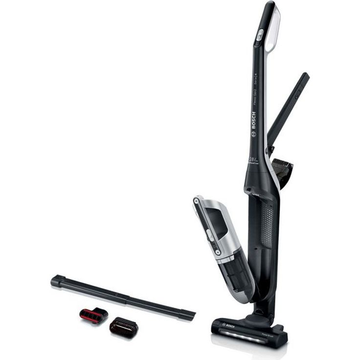Bosch Flexxo Serie 4 BBH3P2801 Handstaubsauger, 55 min Akkubetrieb, freistehend, schwarz , 28 V, Power Düse mit LED, beutellos, integriertes Zubehör, Schwarz – Bild 5