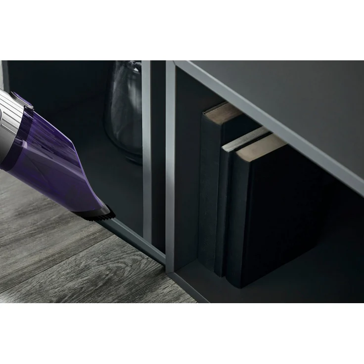 Rowenta RH1238 Xtrem Compact Handstaubsauger, 40 min Akkubetrieb, Flex-Gelenk, lila-schwarz – Bild 2