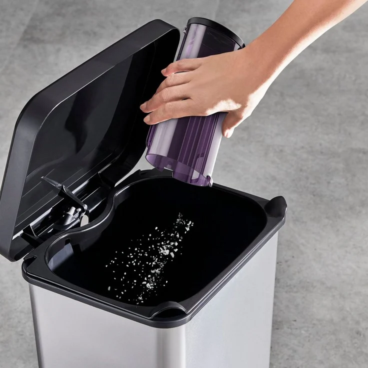 Rowenta RH2038 X-Force Flex Handstaubsauger, 45 min Akkubetrieb, Flex-Gelenk, lila-schwarz – Bild 4