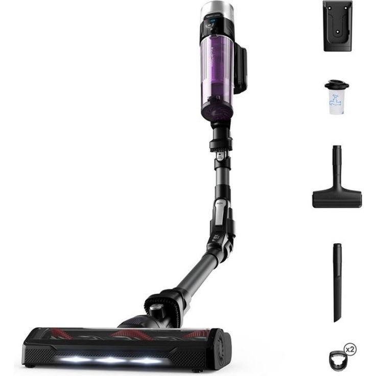 Rowenta RH2038 X-Force Flex Handstaubsauger, 45 min Akkubetrieb, Flex-Gelenk, lila-schwarz – Bild 5