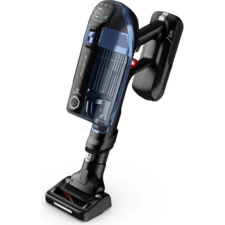 Rowenta RH99C0 X-Force Flex 14.60 Aqua Handstaubsauger, 70 min Akkubetrieb, Akkuwechsel-Opion, Wisch- und Saugfunktion, Flex-Gelenk – Bild 2