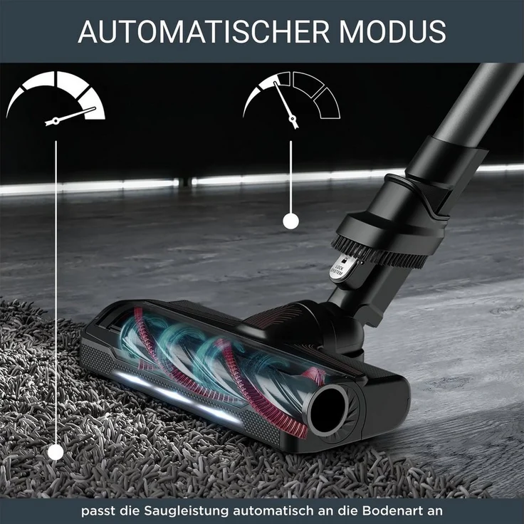 Rowenta RH2078 X-Force Flex 9.60 Animal Handstaubsauger, 250 W, beutellos, kabelloser Akku-Stabstaubsauger, leistungsstark, hohes Fassungsvermögen, Flex-Gelenk, lange Betriebsdauer – Bild 4