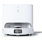 Ecovacs Deebot T10 PLUS Saugroboter mit Wischfunktion und Absaugstation, 260 min Akkubetrieb, 3000 Pa Saugleistung, weiß