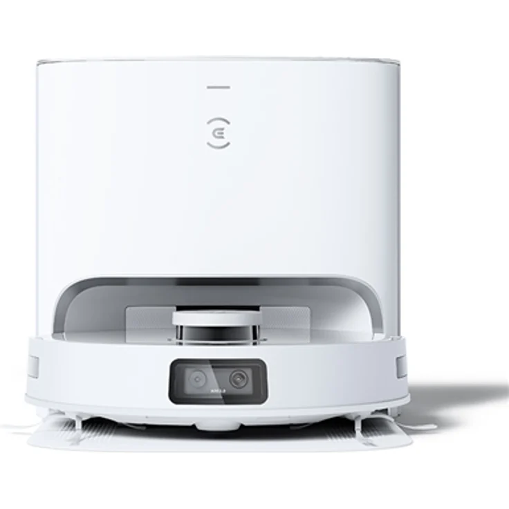 Ecovacs Deebot T10 PLUS Saugroboter mit Wischfunktion und Absaugstation, 260 min Akkubetrieb, 3000 Pa Saugleistung, weiß – Bild 1