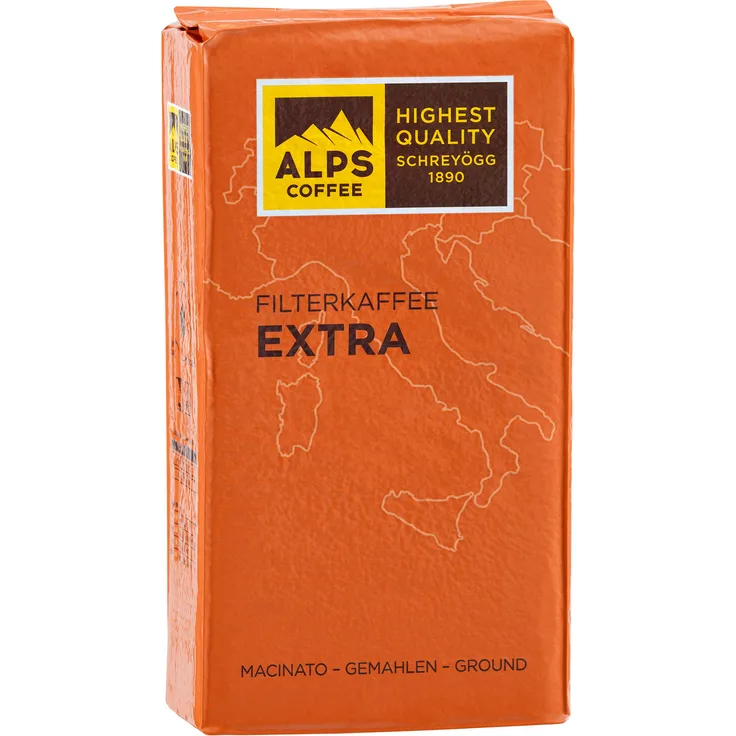 Alps Coffee Extra Filterkaffee gemahlen 250g