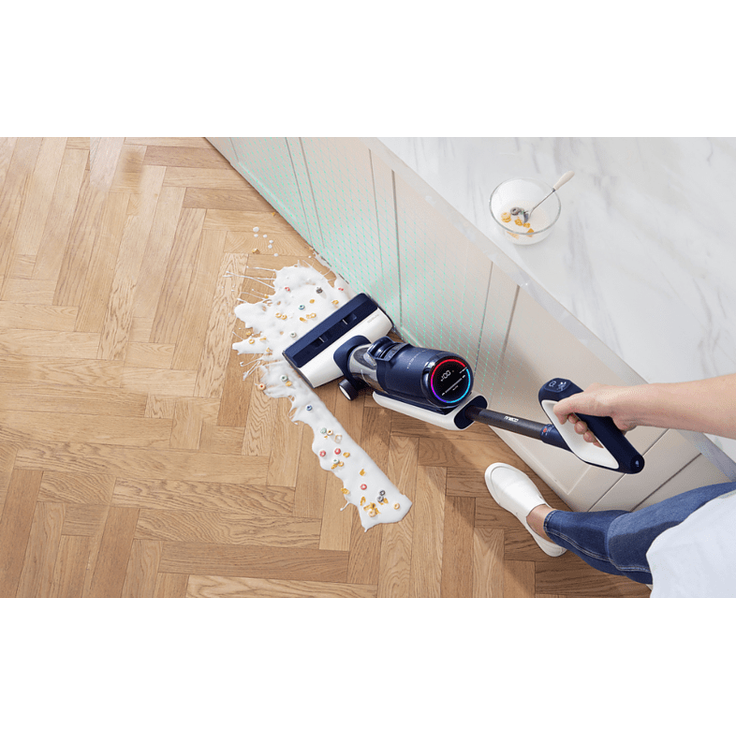 Tineco Floor One S5 Extreme Nass-Trocken-Sauger, 35 min Akkubetrieb, 2-Tank-System, Sprachassistenz, blau – Bild 5