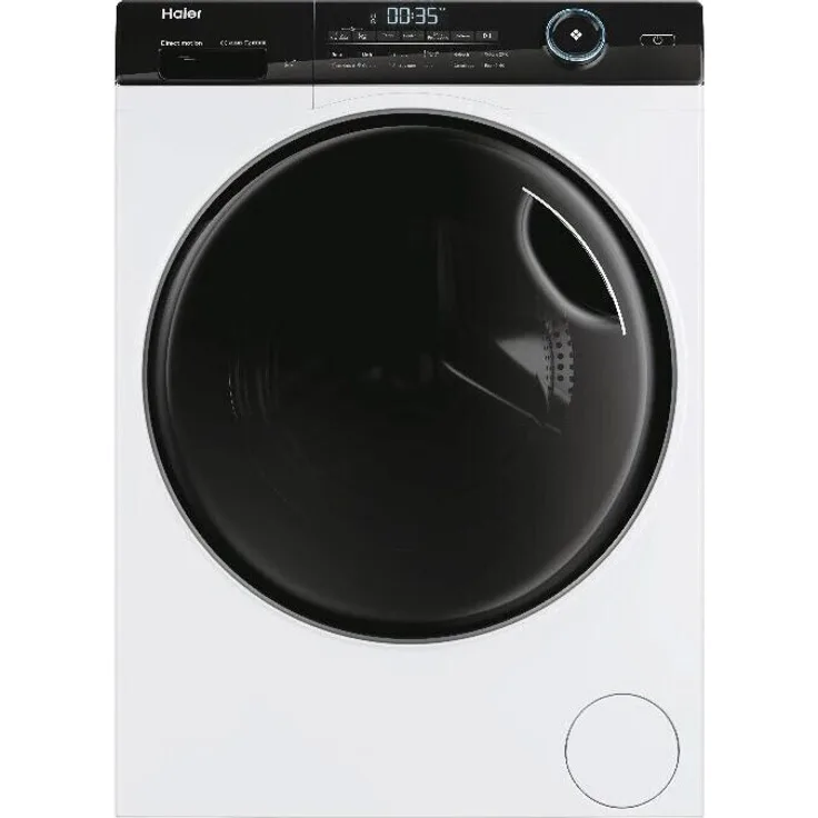 Haier HW90-B14TEAM5, Frontlader-Waschmaschine, A, Fassungsvermögen 9 kg, Standgerät, Breite 60 cm, Startzeitvorwahl, Schontrommel, weiß