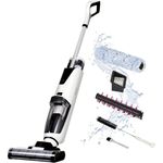 Fortuna Lai Nass-Trocken-Sauger TGNTS, 50 min Akubetrieb, beutellos, 2-Tank-System, Selbstreinigung-Systems, LED-Display, weiß