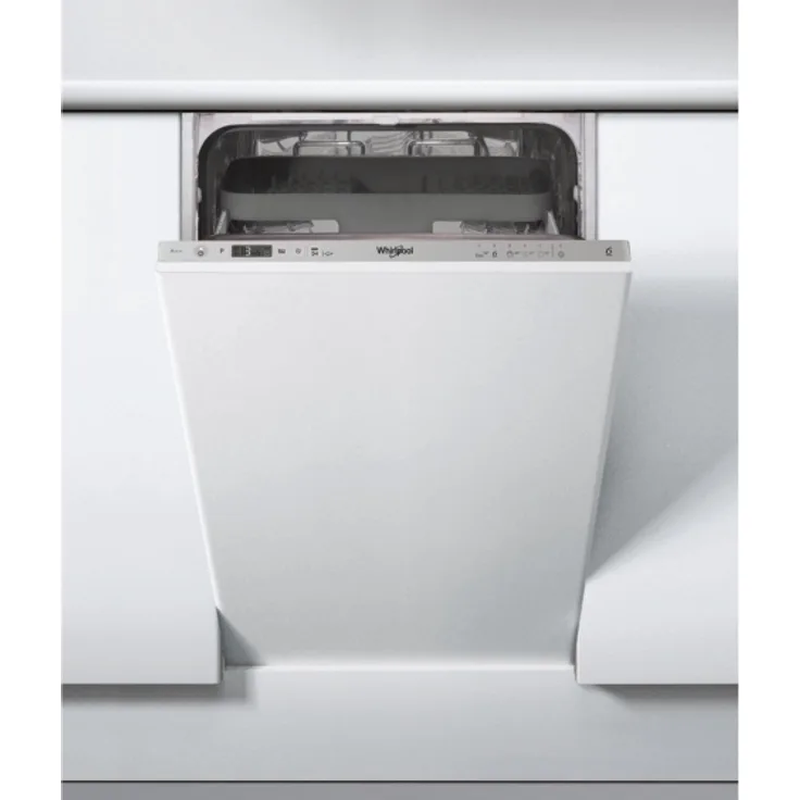 Whirlpool WSIC 3M27 C, Geschirrspüler, E, Geräuschemissionsklasse C, Geräuschemissionen 47 Dezibel
