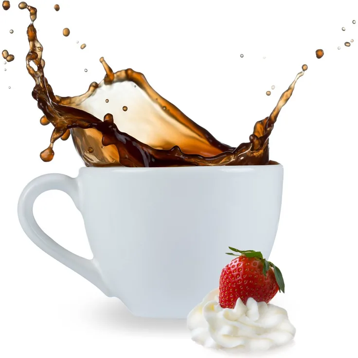 Kaffee mit Sahne Geschmack - Abpackung: 10 x 1 kg