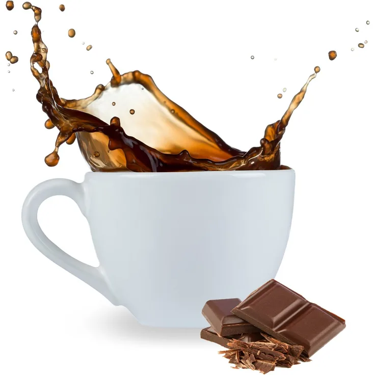 Kaffee mit Dunkle Schokolade Geschmack - Abpackung: 10 x 1 kg