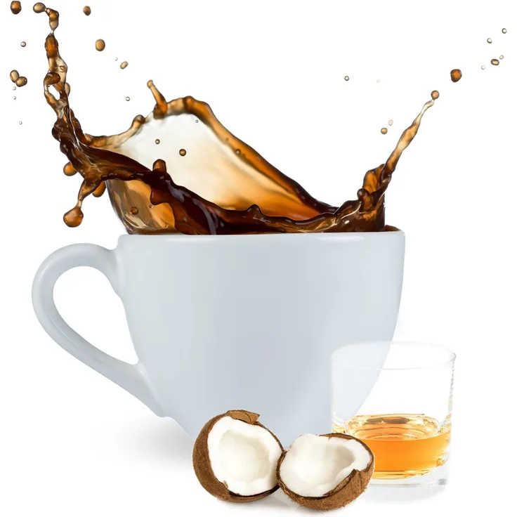 Kaffee mit Rum Kokos Geschmack - Abpackung: 500 g