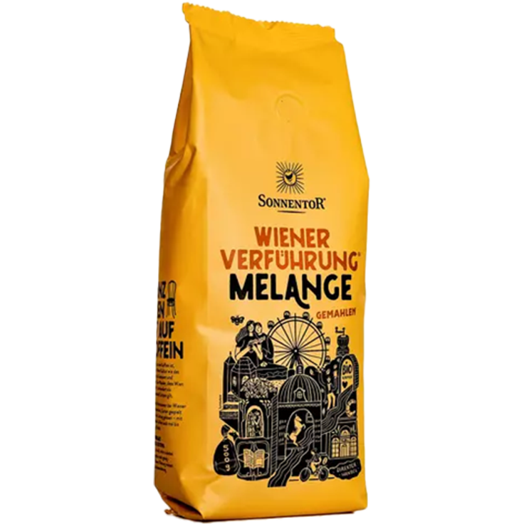 Sonnentor "Wiener Verführung" Bio-Kaffee Melange, 500g gemahlen
