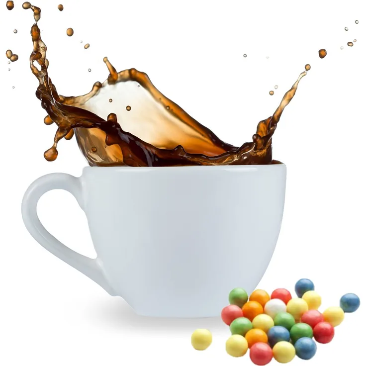 Kaffee mit Kaugummi Geschmack - Abpackung: 500 g