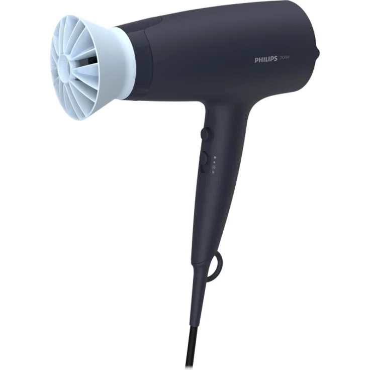 Philips BHD360/20 Series 3000 Haartrockner, 2100 Watt, inkl. Diffusor, ThermoProtect, Diffusor, Konzentratordüse (14 mm), schwarz – Bild 1