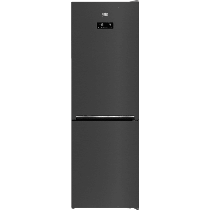Beko RCNE366E70ZXBRN Kühl-Gefrierkombination, freistehend, dark inox, Breite 59.5 cm, Energieklasse E