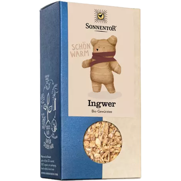 Sonnentor "Ingwer" Bio-Tee, 90g loser Tee