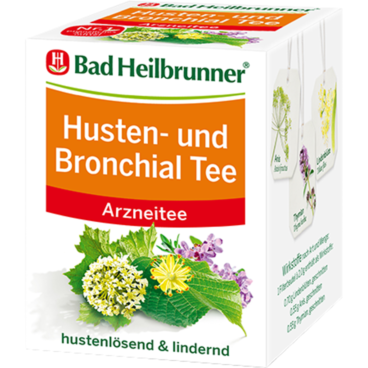 Bad Heilbrunner Husten- und Bronchial Tee