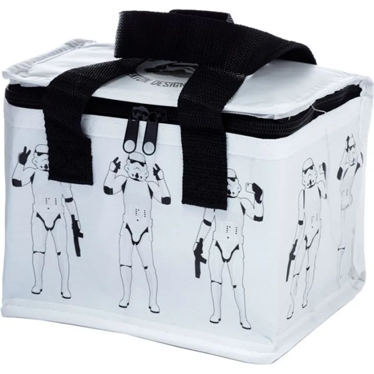 Puckator The Original Stormtrooper weiß recycelte Plastikflasche RPET wiederverwendbare Kühltasche Lunch Box