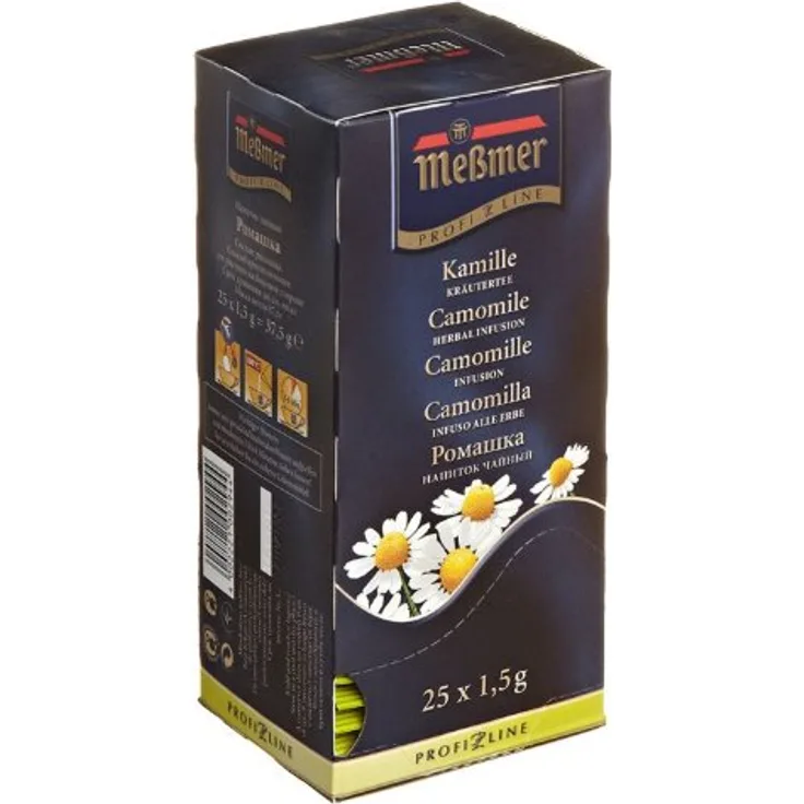 Meßmer Kamille ProfiLine Kräutertee mild blumig 12 Packungen