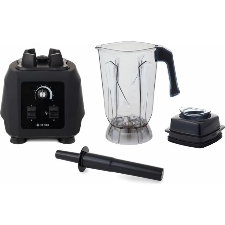 Hendi Hochleistungsmixer BPA frei, 230V/1680W, 270x250x, schwarz
