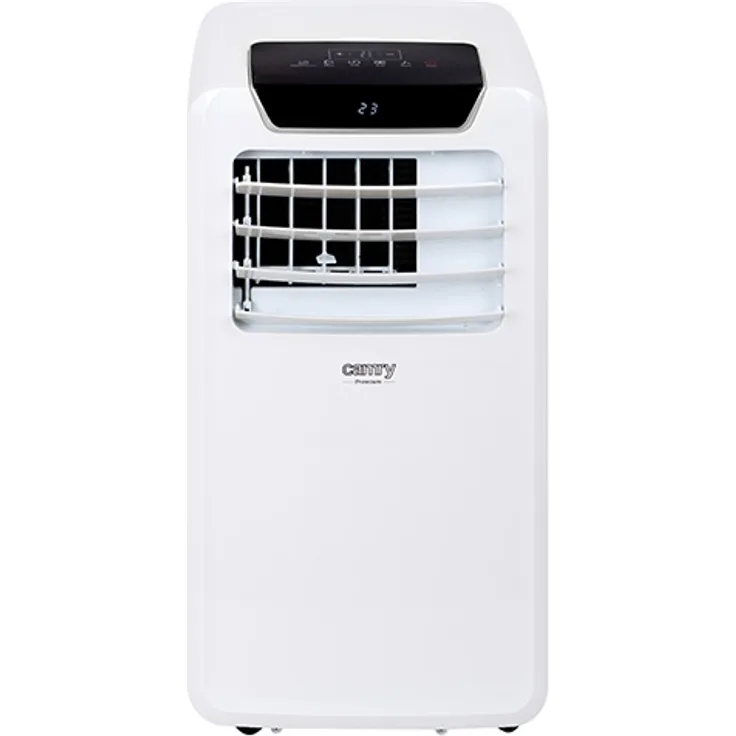 Adler CR 7912 Mobiles Klimagerät, Monoblock, EEK A, 220 - 240 V 50 Hz, Schwarz Weiß, LED