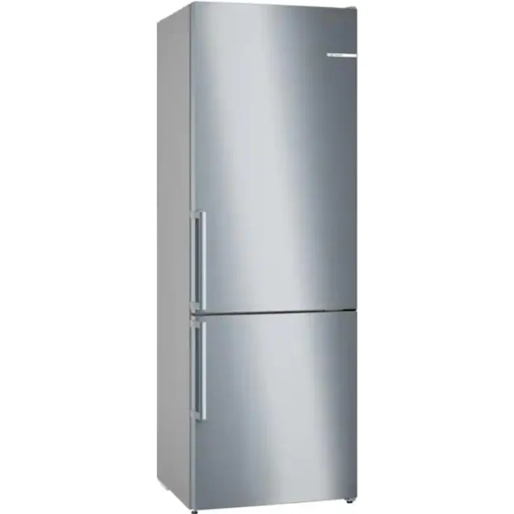 Bosch KGN49VICT Kühl-Gefrierkombination, freistehend, edelstahl mit Antifingerprint, NoFrost, Multi Airflow, 0-Grad-Zone, Schnellkühlen und -gefrieren, Breite 70 cm – Bild 1