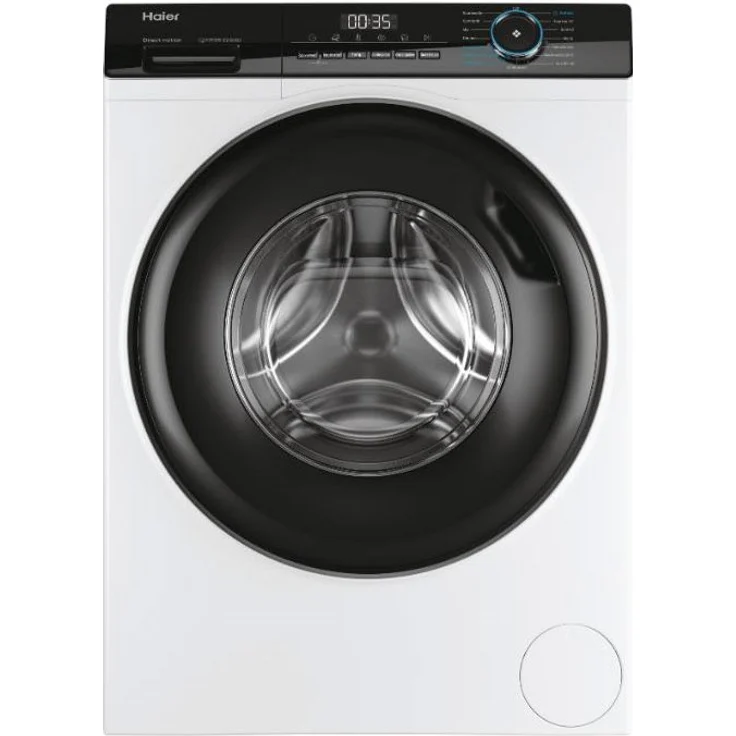 Haier HW90-BP14939, Frontlader-Waschmaschine, A, Fassungsvermögen 9 kg, Standgerät, Breite 59 cm, weiß – Bild 1