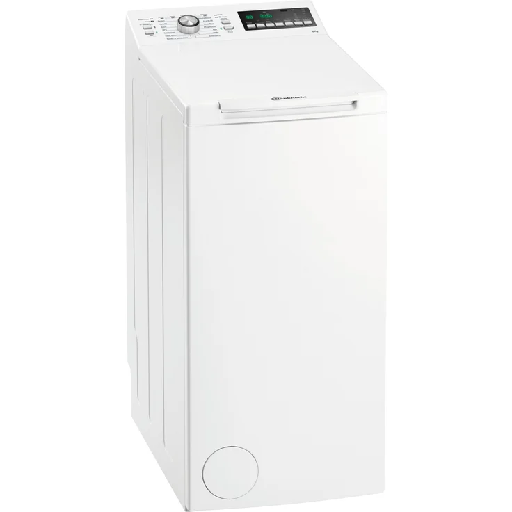 Bauknecht WTL 56313 C, Toplader-Waschmaschine, C, Fassungsvermögen 6 kg, Standgerät, Breite 40 cm, weiß – Bild 1