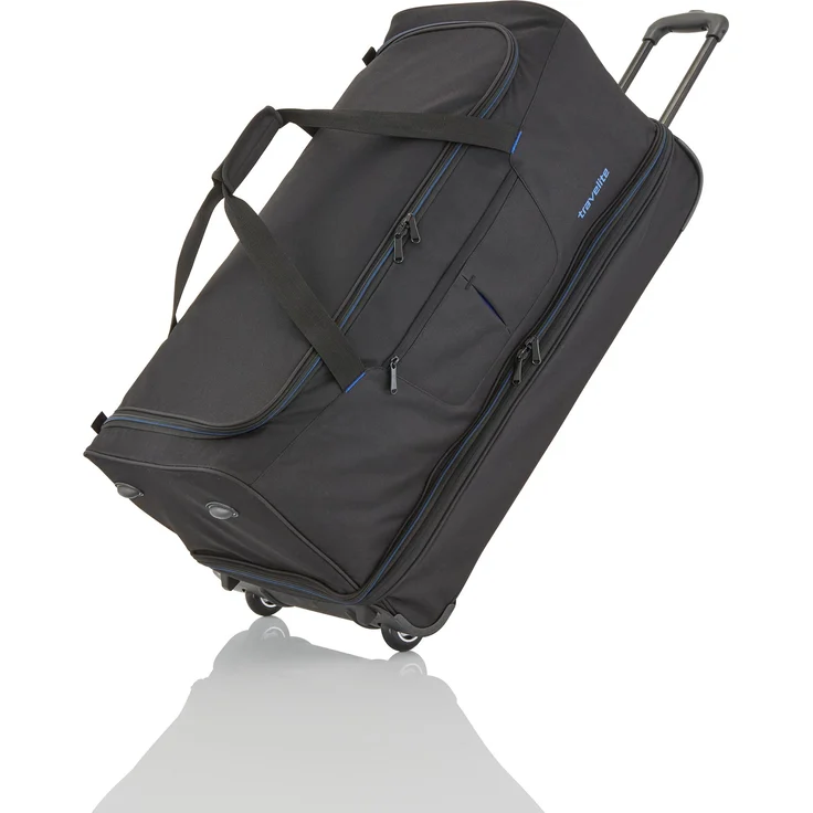 travelite Basics Trolley Reisetasche, 70 cm, 2 Rollen erweiterbar – Bild 1