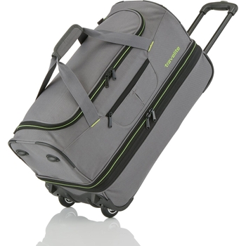 travelite Basics Trolley Reisetasche, 55 cm, Rollen erweiterbar