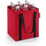 reisenthel bottlebag, tasche für 9 flaschen, tragetasche für einkauf, red stripes - rote streifen, ZJ3004