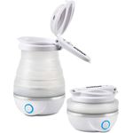 G3Ferrari G1016501 Reise-Wasserkocher, 750 Watt, 0,8 Liter, klappbar, aus Silikon, weiß