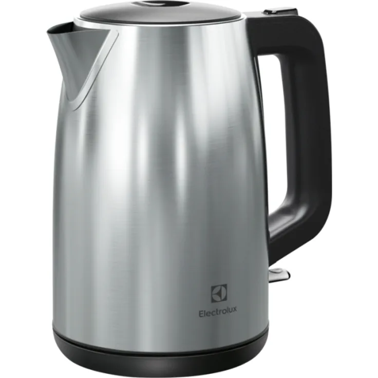 Electrolux E3K1-3ST Wasserkocher, 1,7 l, 1850 W, Wasserstandsanzeige, Überhitzungsschutz, Edelstahl