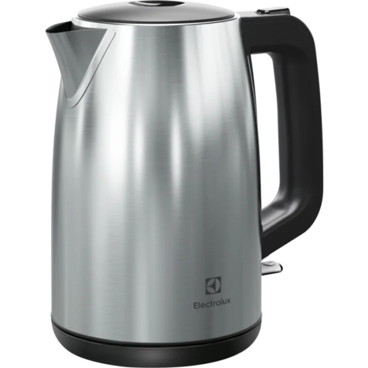 Electrolux E3K1-3ST Wasserkocher, 1,7 l, 1850 W, Wasserstandsanzeige, Überhitzungsschutz, Edelstahl