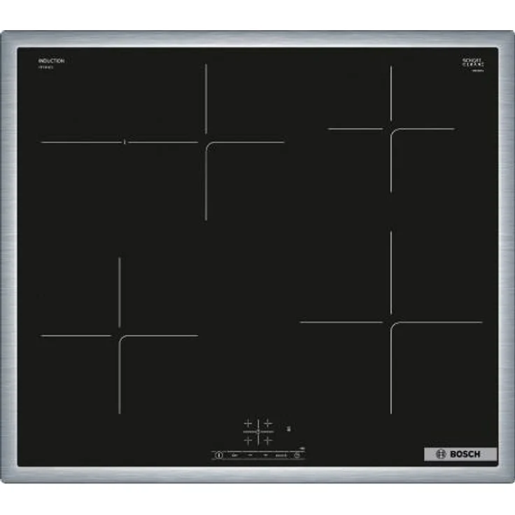 Bosch PIF64RBB5E Induktionskochfeld, Einbaugerät, Touch, Breite 58,3 cm, 4 Zonen, schwarz – Bild 1