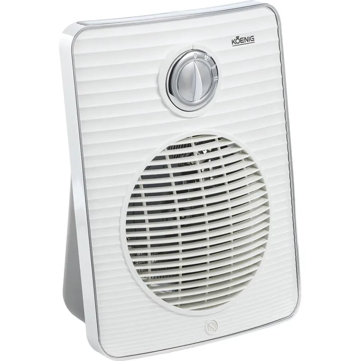 Koenig Alassio Piccolo, Heizlüfter, weiß, Heizlüfter
