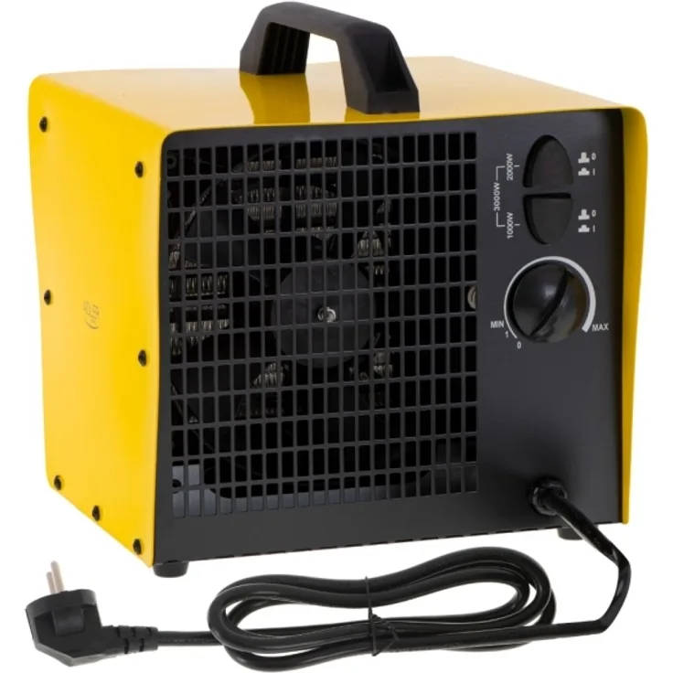 Adler AD 7740 Heizelement aus Keramik Heizlüfter Elektroheizer Elektro-Heizung 3000W, Heizlüfter