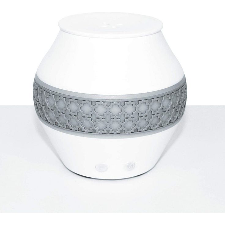 tec Diffuser Aroma Diffuser mit LED Farbwechsel, 0,12 l Wassertank, Duftlampe, Aromalampe, elektrisch, Ultraschal Aroma Vernebler, Humidifier, Raumerfrischer, 5 Stunden Beduftung mit Wasser, Duftöl, Abschaltautomatik. 3-stufige Licht Einstellung