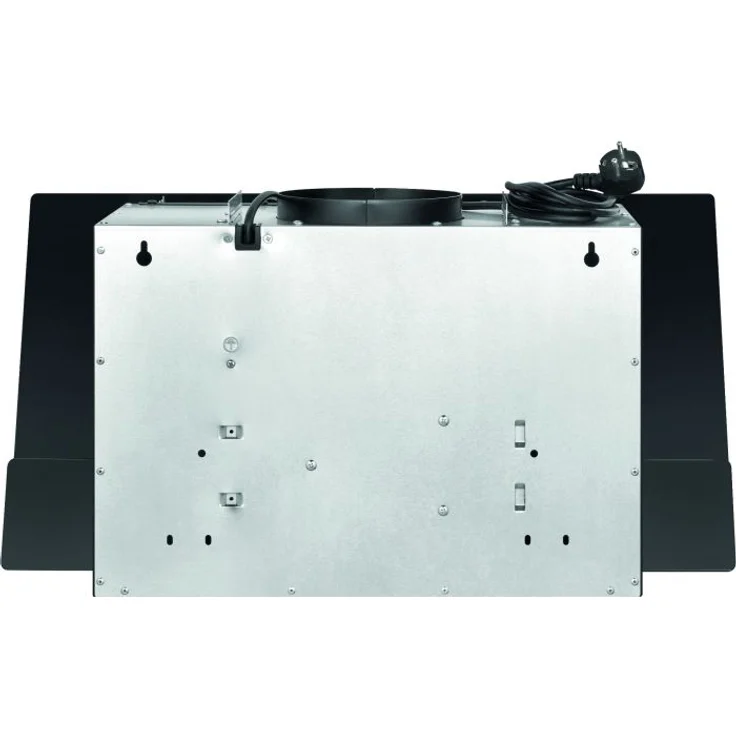 Bomann DU 7607 G Wandhaube, Wandmontage, 3 Stufen, Breite 60 cm, Tiefe 26,3 cm, Aluminium-Dunstfilter, schwarz – Bild 2