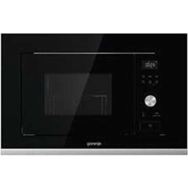 Gorenje BMX201AG1BG Integriert Grill-Mikrowelle, Einbaugerät, 20 l Garraum, 800 W, Touch, 5 Leistungsstufen, schwarz