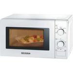 Severin MW 7770 Mikrowelle, Standgerät, 20 Liter Garraum, 700W, inkl. Drehteller, Drehregler, weiß