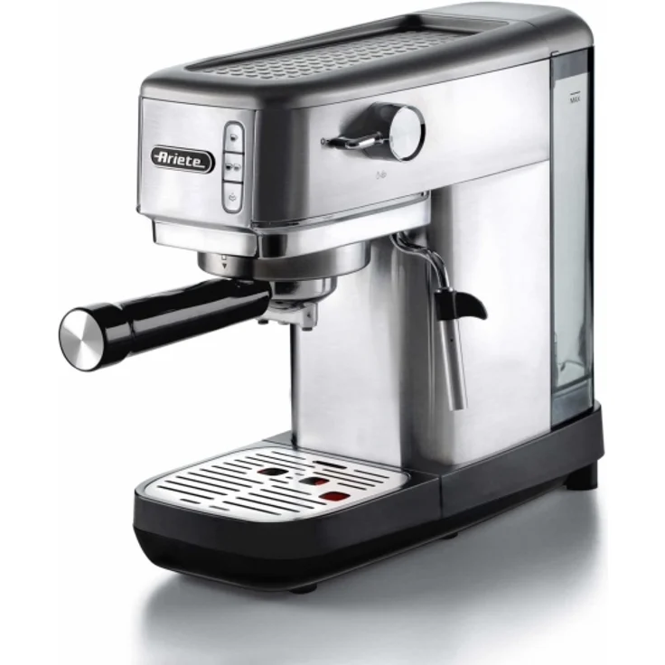 Ariete 1380 Espressomaschine 1,1 l Kaffeepad Gemahlener Kaffee 1300 W Silber – Bild 1
