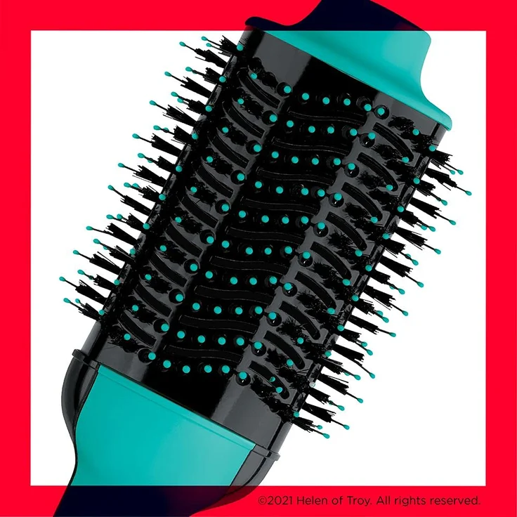 Revlon RVDR5222TE Salon One-Step Aquamarin Warmluftbürste, 1160 Watt, Kaltstufe, Ionen-Technologie, türkis – Bild 5