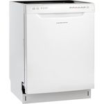 Scandomestic SFO 4102 W, Geschirrspüler, D, Geräuschemissionsklasse B, Geräuschemissionen 44 Dezibel