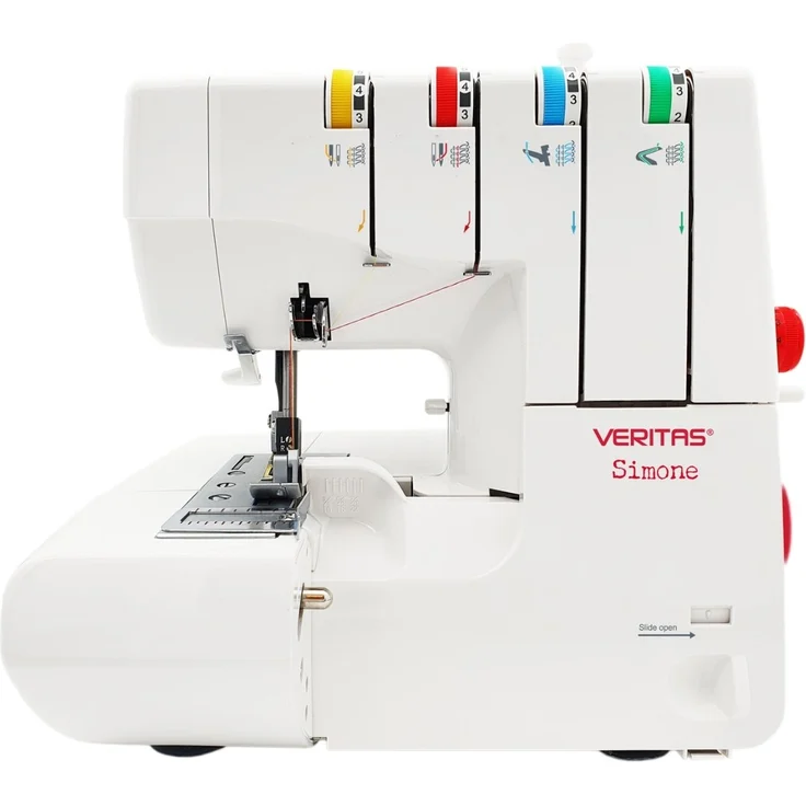 Veritas Overlock Simone Overlock-Nähmaschine, weiß – Bild 1